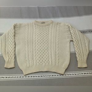 Vintage LL Bean Irish Fisherman’s Sweater